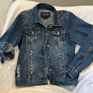 Live a Little Grommet Jean Jacket